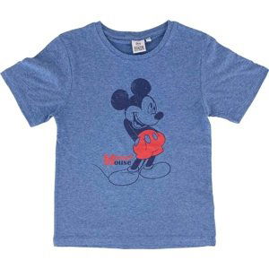 MICKEY MOUSE MODRÉ CHLAPECKÉ TRIČKO Velikost: 104/110