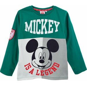 ZELENÉ TRIČKO S DLOUHÝM RUKÁVEM DISNEY MICKEY MOUSE Velikost: 128