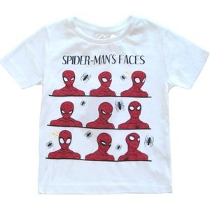 Spider Man - chlapecké bílé tričko Velikost: 134/140