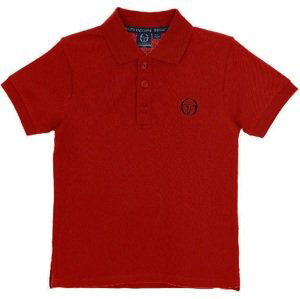 SERGIO TACCHINI - ČERVENÉ CHLAPECKÉ POLO TRIČKO Velikost: 110/116