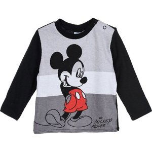 MICKEY MOUSE ČERNÉ CHLAPECKÉ TRIČKO S DLOUHÝM RUKÁVEM 0C2102C5000067 Velikost: 67