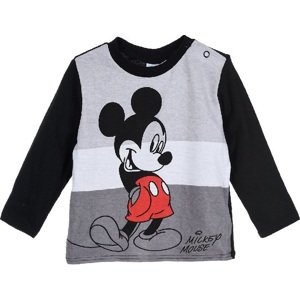 MICKEY MOUSE ČERNÉ CHLAPECKÉ TRIČKO S DLOUHÝM RUKÁVEM 0C2102C5000067 Velikost: 81