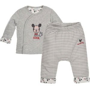 MICKEY MOUSE DISNEY BABY ŠEDÝ CHLAPECKÝ SET Velikost: 81