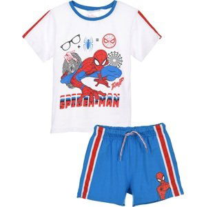 SPIDERMAN CHLAPECKÝ MODRO-BÍLÝ LETNÍ SET Velikost: 98