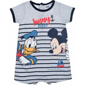 ŠEDÉ PRUHOVANÉ CHLAPECKÉ BODY DISNEY BABY MICKEY MOUSE Velikost: 74