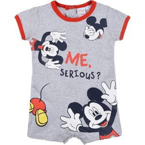 ŠEDÉ CHLAPECKÉ KRÁTKÉ BODY MICKEY MOUSE Velikost: 67