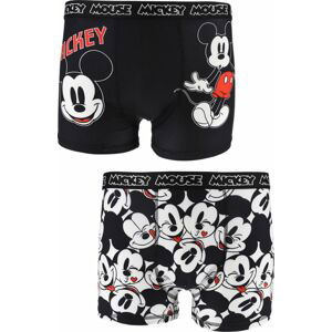 DUOPACK PÁNSKÝCH BOXEREK MICKEY MOUSE - ČERNÁ Velikost: L