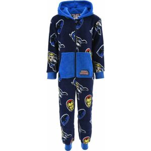 AVENGERS TMAVĚ MODRÉ "ONESIE" PYŽAMO Velikost: 140