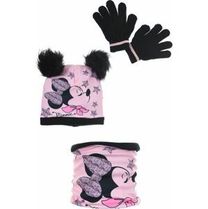 RŮŽOVÝ SET S BAMBULKAMI MINNIE MOUSE Velikost: 54