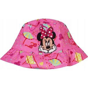 RŮŽOVÝ DÍVČÍ KLOBOUK DISNEY MINNIE MOUSE Velikost: 48