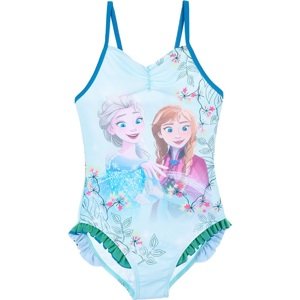 SVĚTLE MODRÉ PLAVKY S POTISKEM DISNEY FROZEN Velikost: 104