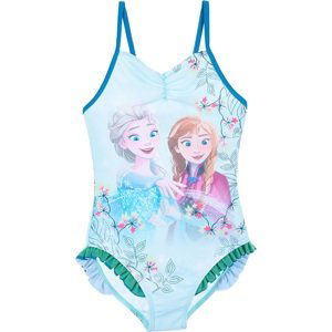 SVĚTLE MODRÉ PLAVKY S POTISKEM DISNEY FROZEN Velikost: 110