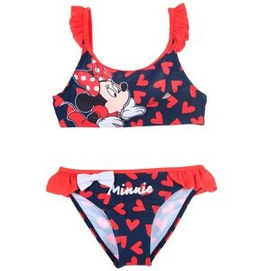 TMAVĚ MODRÉ DVOUDÍLNÉ PLAVKY MINNIE MOUSE Velikost: 116