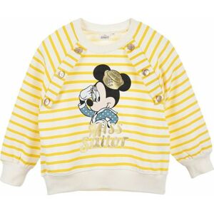 ŽLUTĚ PRUHOVANÁ MIKINA DISNEY MINNIE SAILOR Velikost: 98