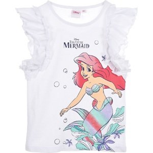 BÍLÉ DÍVČÍ TRIČKO DISNEY PRINCESSES - ARIEL Velikost: 116