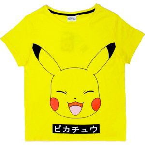 ŽLUTÉ DÁMSKÉ TRIČKO POKEMON PIKACHU Velikost: S