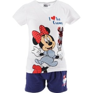 MODRO-BÍLÝ LETNÍ DÍVČÍ SET DISNEY MINNIE MOUSE Velikost: 98