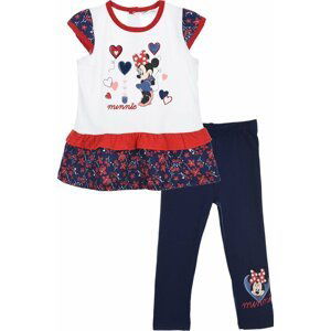 MINNIE MOUSE DÍVČÍ SET TRIČKO+LEGÍNY Velikost: 60