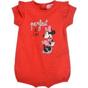 MINNIE MOUSE ČERVENÉ DÍVČÍ BODY S PUNTÍKY Velikost: 81