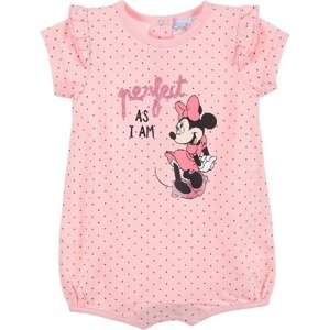 MINNIE MOUSE RŮŽOVÉ DÍVČÍ BODY S PUNTÍKY Velikost: 67