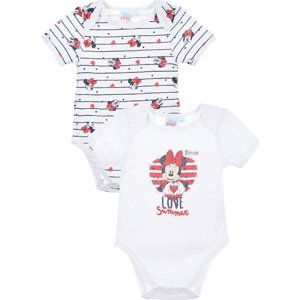 DĚTSKÉ BODY MINNIE MOUSE 2 KS D050MIK0000067 Velikost: 67