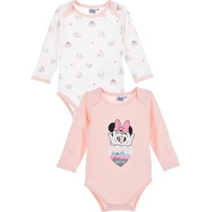 DVOJBALENÍ DÍVČÍCH BODÝČEK MINNIE MOUSE DISNEY Velikost: 74