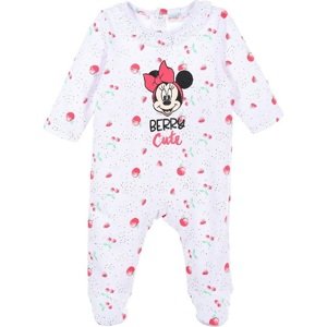 MINNIE MOUSE DISNEY - BÍLÉ DÍVČÍ BODY Velikost: 67