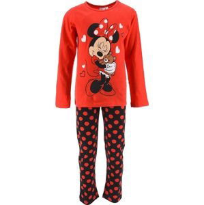 ČERVENÉ DÍVČÍ PYŽAMO DISNEY MINNIE MOUSE Velikost: 98