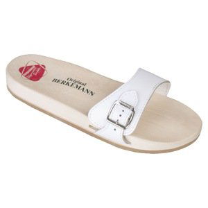 ORIGINAL SANDAL dřeváky unisex bílé 00100-100 Berkemann Velikost: 38 (5)