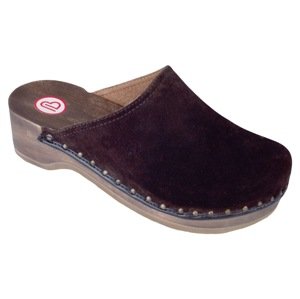 VELOURS TOEFFLER dřevák unisex hnědý 00404-443 Berkemann Velikost: 42 a 2/3(8,5)