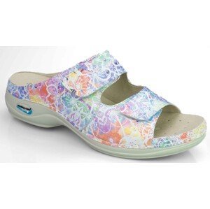 VIENA dámská pantofle certifikovaná pratelná barevná fantazie WG8F16 Nursing Care Velikost: 38