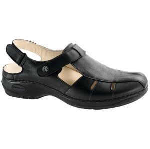 MARTINICA zdravotní sandál s plnou špicí dámský černý C1211 Nursing Care Velikost: 38