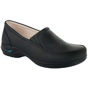 ROMA pracovní kožená pratelná dámská obuv černá WG1011 Nursing Care Velikost: 35