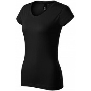 Exkluzivní dámské tričko, černá, XS