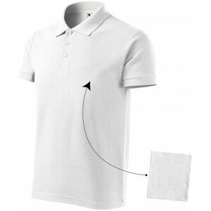 Pánská elegantní polokošile, bílá, 3XL