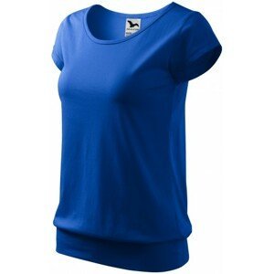 Dámské trendové tričko, kráľovská modrá, XL