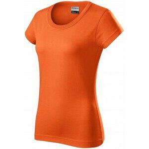 Odolné dámské tričko tlustší, oranžová, S