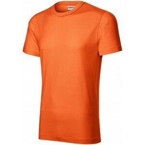 Odolné pánské tričko, oranžová, S