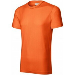 Odolné pánské tričko tlustší, oranžová, L