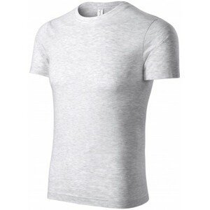 Tričko lehké s krátkým rukávem, světlešedý melír, XL