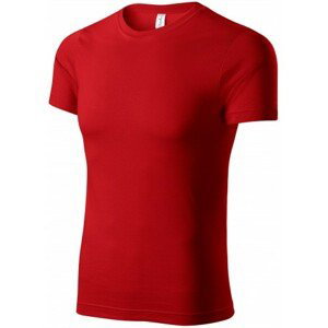Tričko lehké s krátkým rukávem, červená, XL