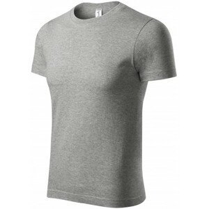 Tričko lehké s krátkým rukávem, tmavěšedý melír, XL