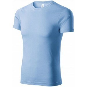 Tričko lehké s krátkým rukávem, nebeská modrá, 2XL
