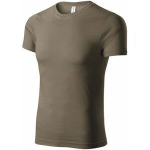 Tričko lehké s krátkým rukávem, army, XL