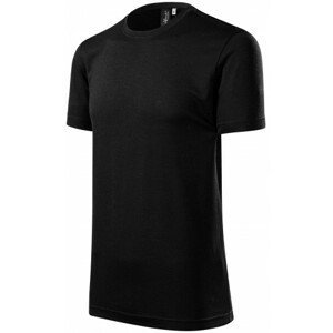 Pánské triko z Merino vlny, černá, XL