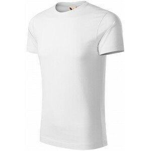 Pánské triko, organická bavlna, bílá, 3XL