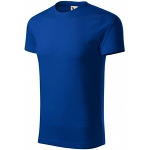 Pánské triko, organická bavlna, kráľovská modrá, XL