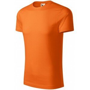 Pánské triko, organická bavlna, oranžová, M