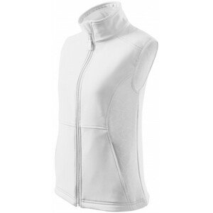 Dámská vesta zúžená, bílá, XL