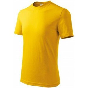 Dětské tričko klasické, žlutá, 110cm / 4roky